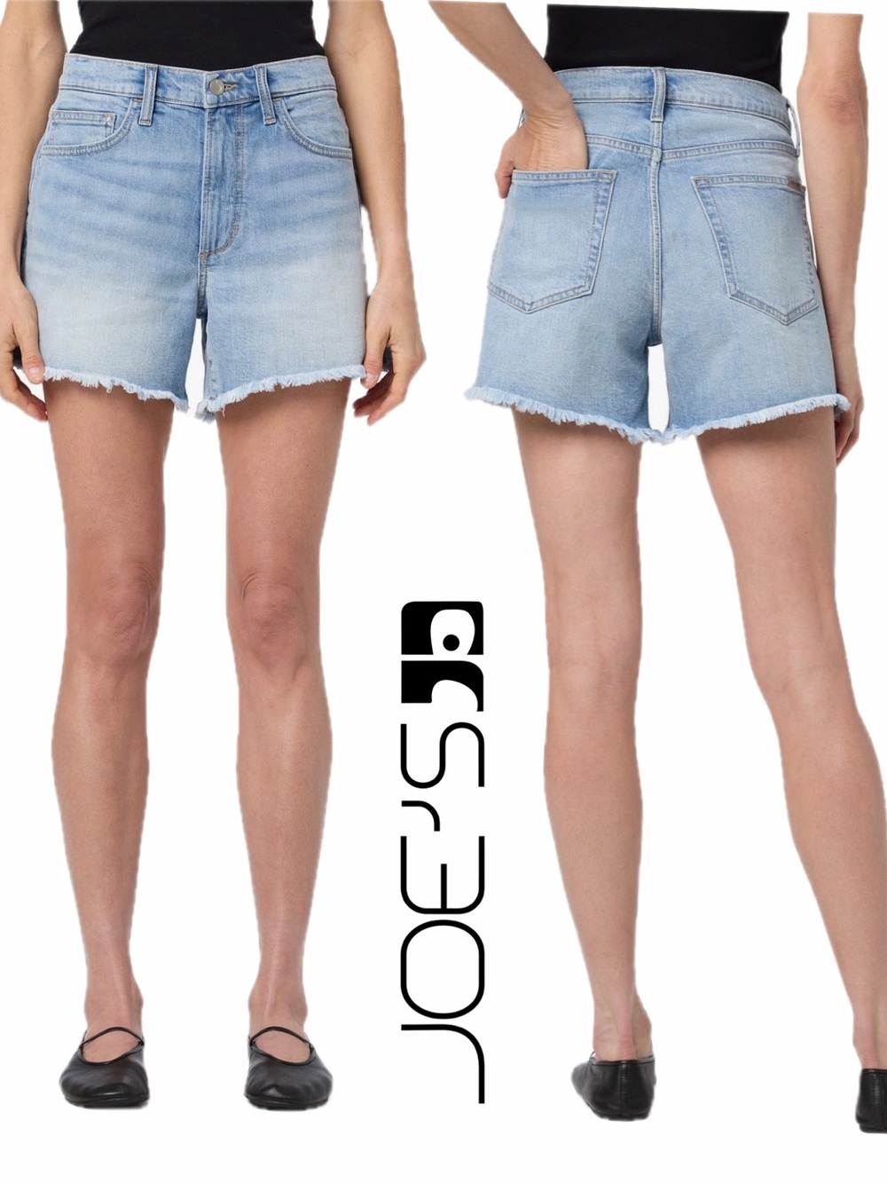 NWT JOES relaxed fit high waisted.denim shorts Size 30